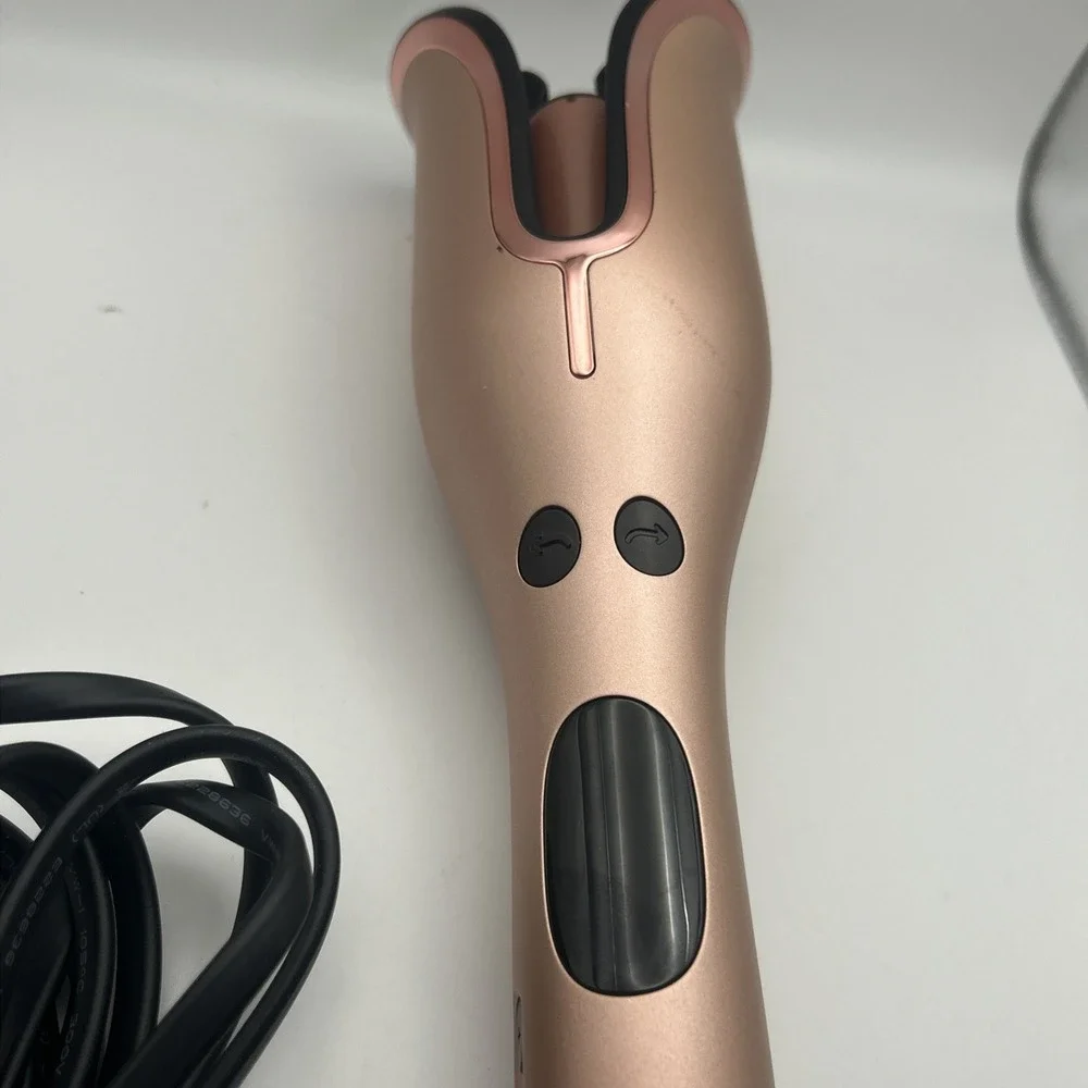 CHI CA2348 Rose Gold Spin N Curl Corded Electric Ceramic Rotating Hair Curler